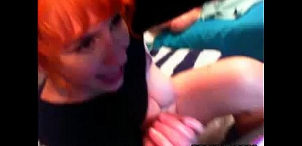  Orange Haired Slut And Her Girlfriend